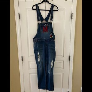 Disney Mickey Mouse Patch Overalls